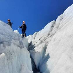 Mir hei no übere Gletscher müesse loufe 😄