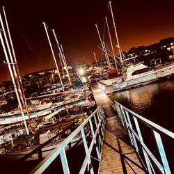 ..home in the evening..