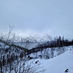Das was man vom Fjord sehen konnte
