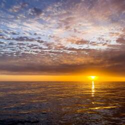 Sunrise en route to Lüderitz, Namibia.