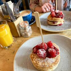 Englisches süßes Frühstück