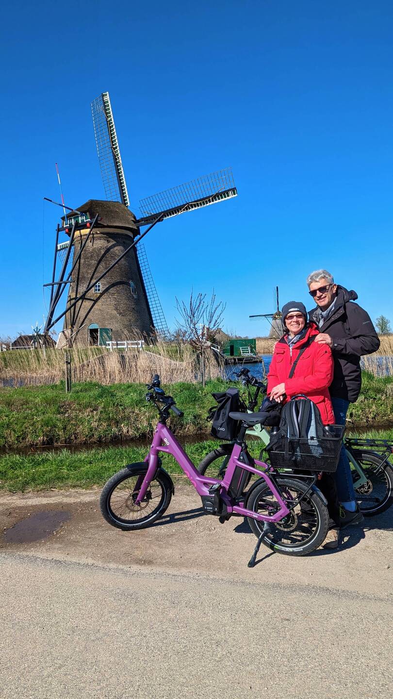 Die Windmühlen von Kinderdijk