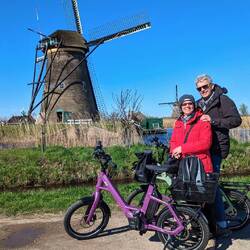 Die Windmühlen von Kinderdijk
