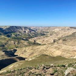 Ausblick während dem anstrengenden Aufstieg