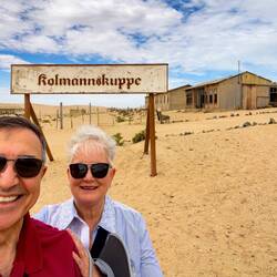 The ghost town of Kolmanskop, Namibia.