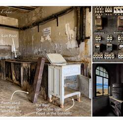 Ice house at the ghost town of Kolmanskop, Namibia.
