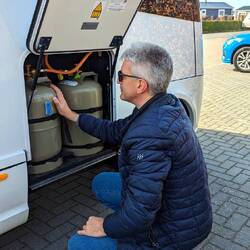 Refill unserer Gasflaschen