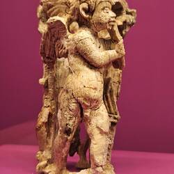 Found in Roman ruins, tiny statue