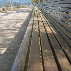 Die Bank ist laaaaaang