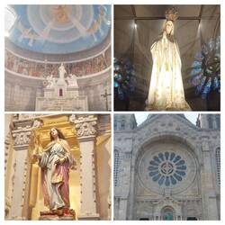 Santa Luzia oben auf dem Berg