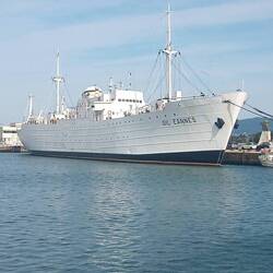 Krankenhausschiff in Viana do Castelo