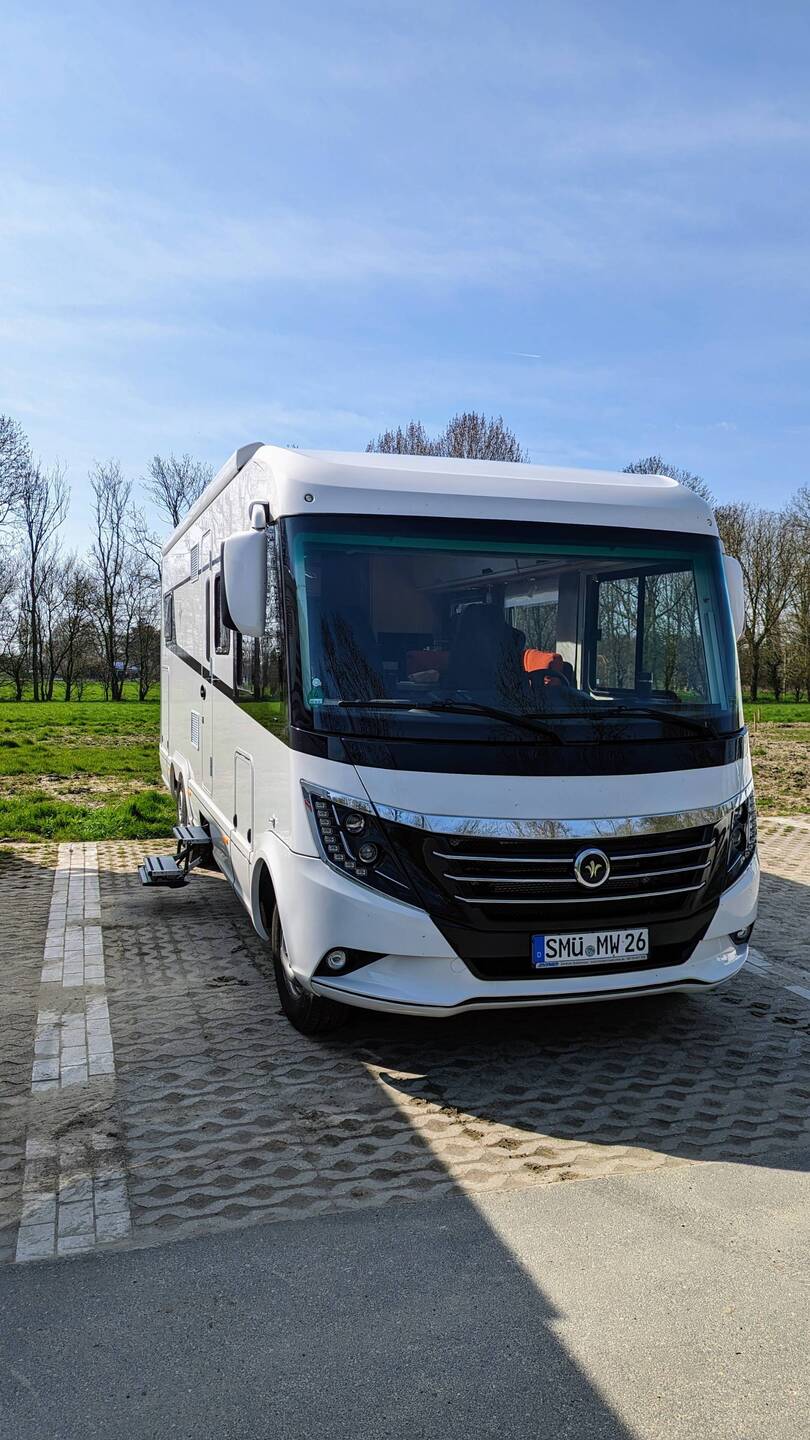 Wohnmobilparkplatz für Besucher von Veere