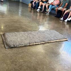 A prisoner's bed