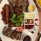 Game meat feast at Karibu Restaurant