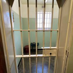 Mandela spent 18 years in this cell