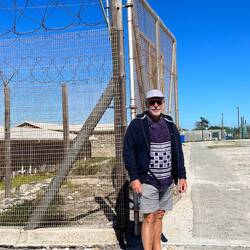 The prison gate