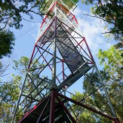 Rauf geht's auf 22 Meter ☁️