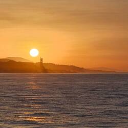Another sunrise - good morning from lovely Malaga