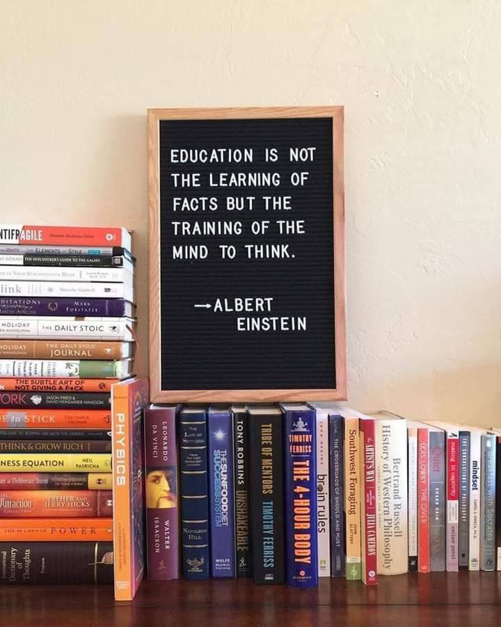 I think Einstein hit the nail on the head here!
