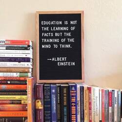 I think Einstein hit the nail on the head here!
