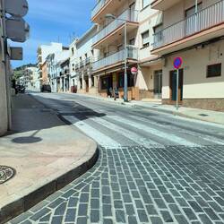 The streets are bare, it's siesta time