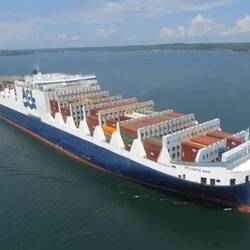 Die Atlantic Sail beim Einlauf in Halifax