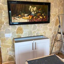 Nun hängt auch das Bild