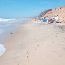 Auf den ersten Metern recht voll