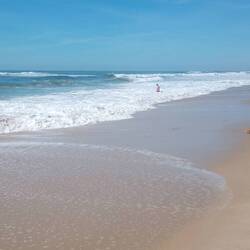 Dann fast leer, aber es gehen welche ins Wasser