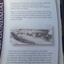 Had to check out the old railway station....