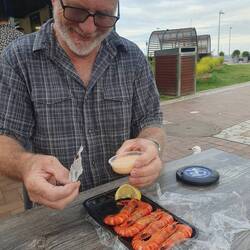 Local Prawns, fish & chips NOT curry!