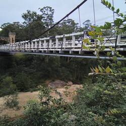 Hampton Bridge in the middle of a tiny 50 person town now.