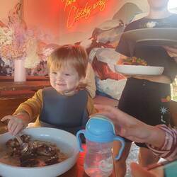 Jack loves his food!