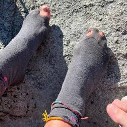 Heftige Socken am Start 😃