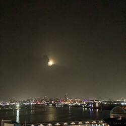 View from the rooftop pool.