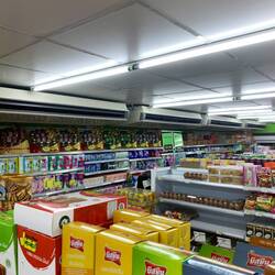 Kiosk Abends