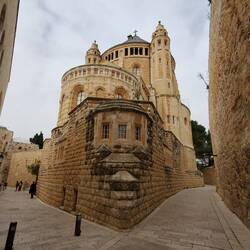 Dormition Abbey. Said to be the place where the Virgin Mary died.