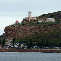 St Blaize Lighthouse welcomes us to Mossel Bay, South Africa.