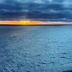 Perfect Sunset at a Perfect Time