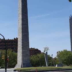 Moderne Kreisverkehrgestaltung