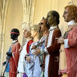 preparations for processions