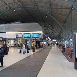 Lille Europe. So much better than Gare du Midi.