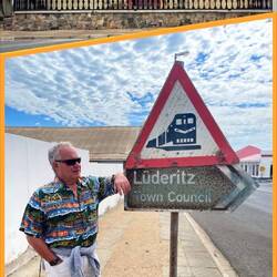 Waiting for a train to join the Town Council at Town Hall