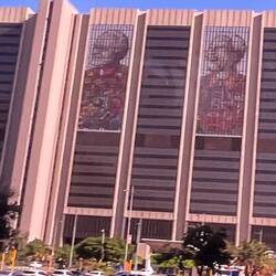 Desmond Tutu and Nelson Mandela