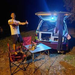 Premier nuit avec Yoshi 😁