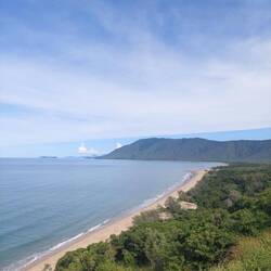 Vue depuis la route jusqu'au gorges 😁