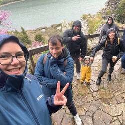 Der regnerische Aufstieg