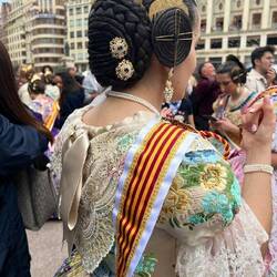 Die traditionelle Frisur...