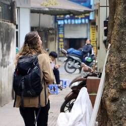 Auf dem Weg in die Altstadt