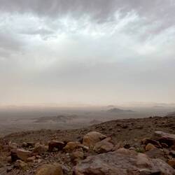 kurz vor dem Regen....